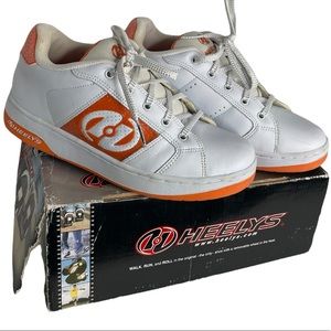 Heelys Orange & White Size 8